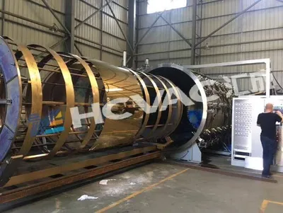 Hcvac Stainless Steel Furniture Sheet Pipe PVD Chrome Plating Coating Equipment