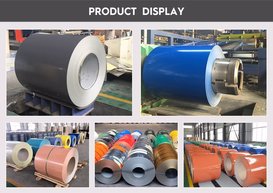 High-Quality Prepainted SGCC Dx51d Grade 0.12-3.0mm Z30 Z275 Color Coated Corrugated Pre-Painted Gi Gl PPGL PPGI Galvanized Color Coated Steel Coil From Trusted