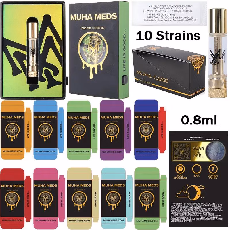 1ml Big Chief Disposable Pen Electronic Cigarettes Pod Cart Pods Device Empty Cookies Runtz Packwoods Live Resin Extract Oil Ecig Vaporizer Disposable Vape