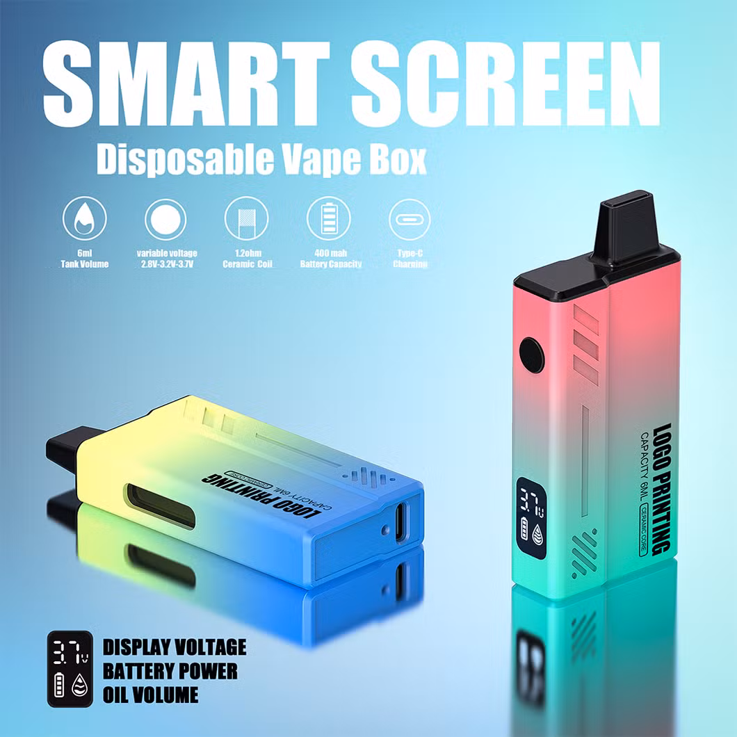 Wholesale I Vape 6 Ml Distillate Concentrate Disposable Pen Extract Wax Packwoods Runtz Torch Delta Digital Display Medusa Cookies Glo Live Resin Rosin Vape