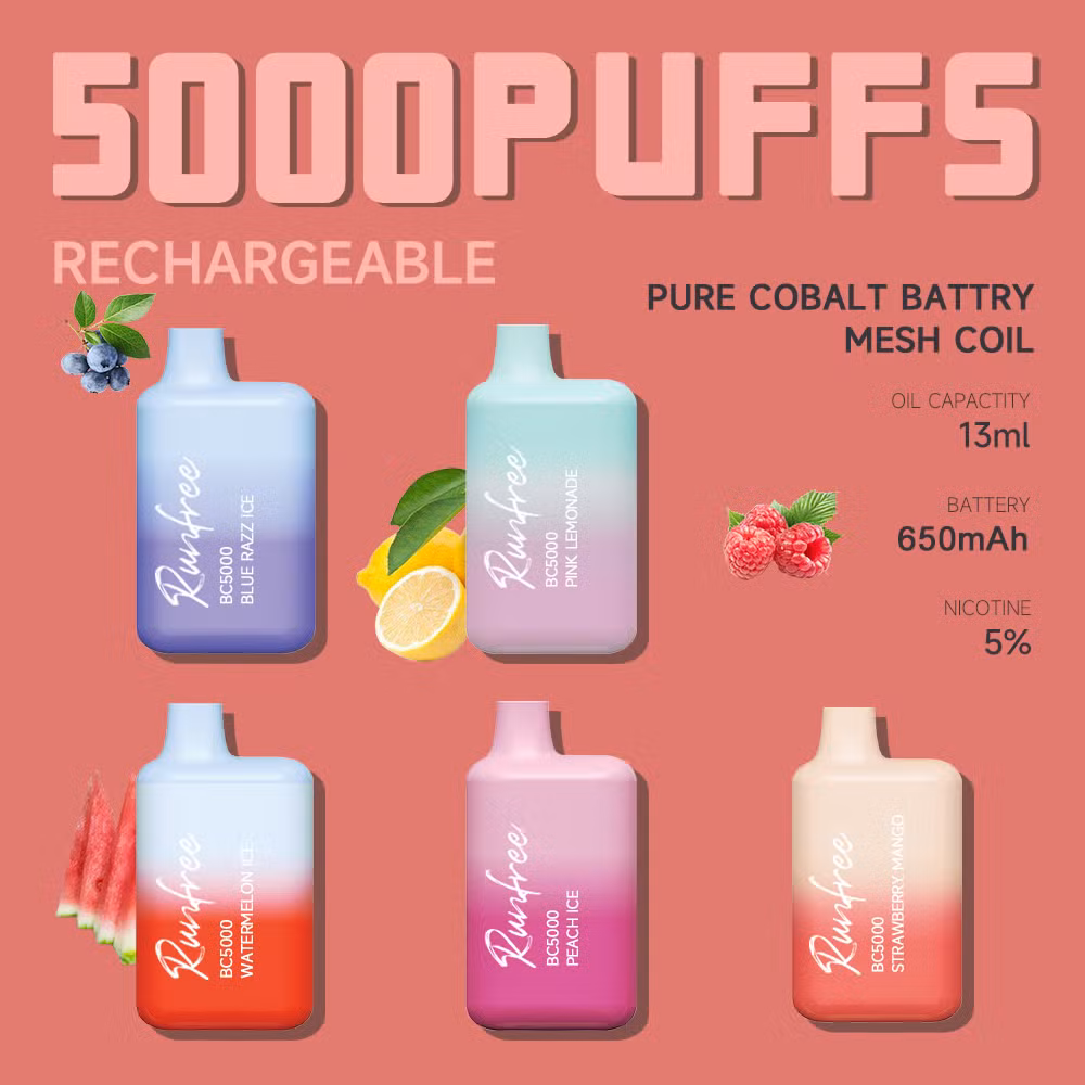 Wholesale Best Buy Brand Runfree Tornado 15000 Nic Salt 0% 2% 5% RGB Flash Type-C Smoking Vape Cheap Wape with Display