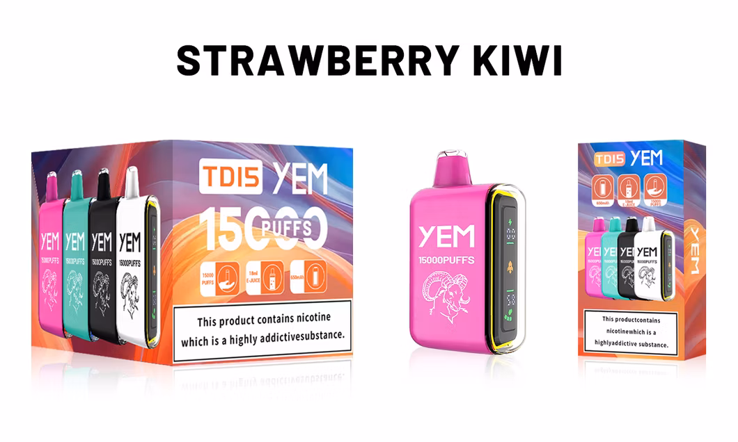 Yem Online Shopping 18ml E-Juicy 15000 Puffs 650mAh Rechargeable Wholesale I Disposable E Vape Vaper Vapes