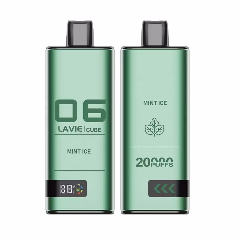 Vape EU Warehouse 20000 Puffs Disposable Digital Screen Hookah Electronic Cigarette Lavie Cube 20K Puff Distributors