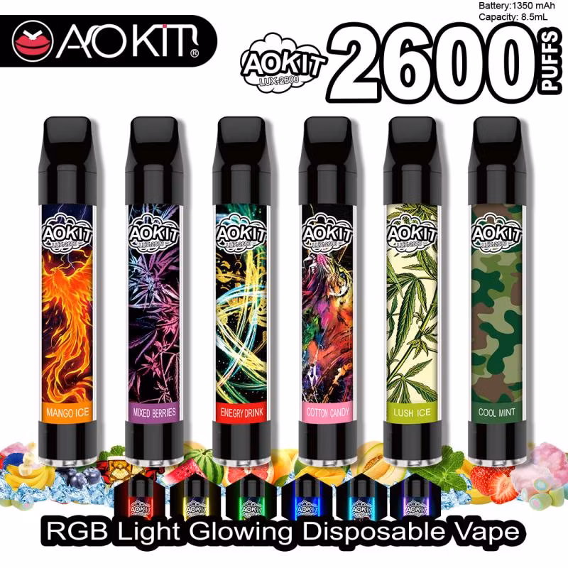High Quality Lavie 2600 Puffs Juicy Fruit Vape Liquid Vape Cartridge Packaging Vapes Puff Pod Disposable Vapes in Bulk