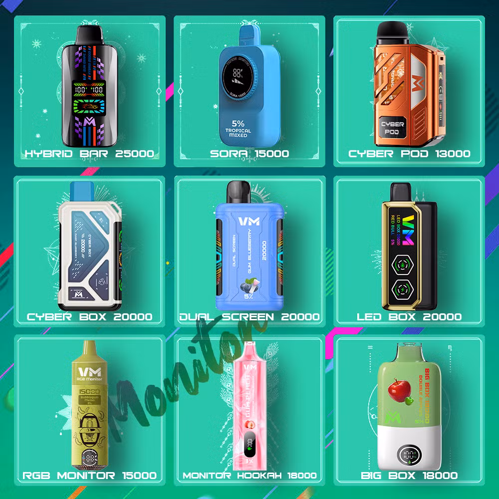 Niimoo Vapingmuster Electronic Cigarette OEM 18ml E-Juicy up to 10000puffs Wholesale Disposable Vape