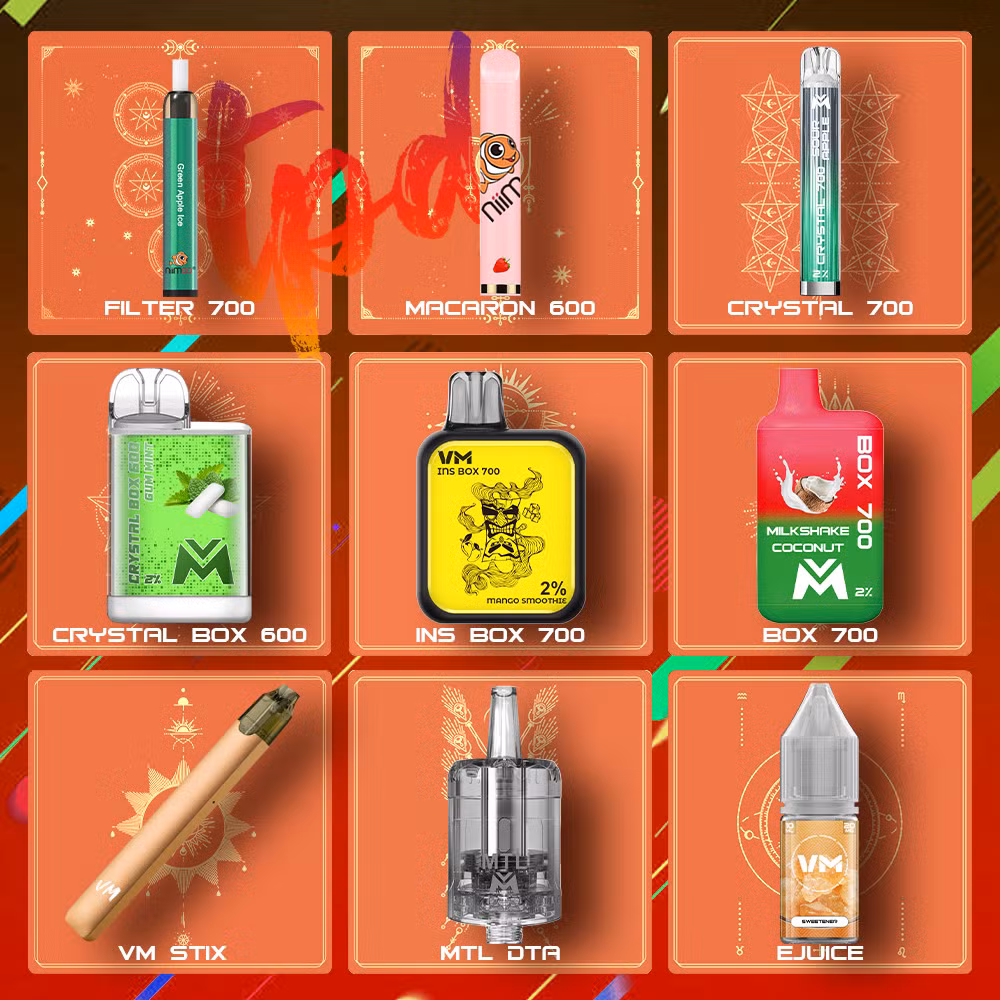 Niimoo Vapingmuster Electronic Cigarette OEM 18ml E-Juicy up to 10000puffs Wholesale Disposable Vape