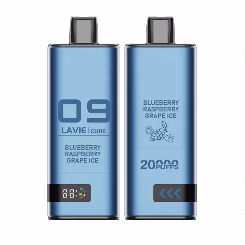Vape EU Warehouse 20000 Puffs Disposable Digital Screen Hookah Electronic Cigarette Lavie Cube 20K Puff Distributors