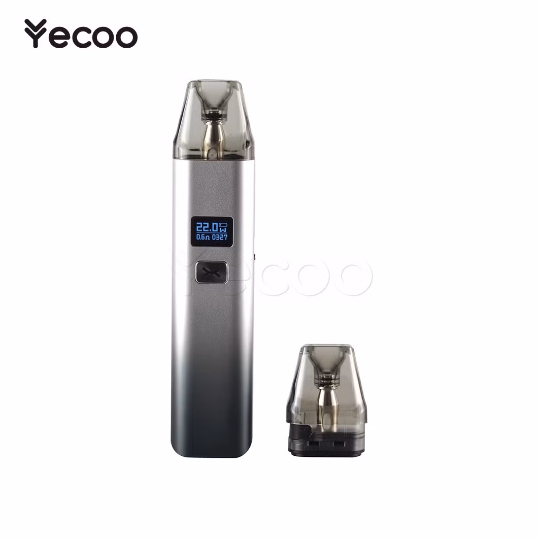 Yecoo Electronic Smoking Cigarette Suppliers Open Refilled Vape Pod System China H8 E-Cigarette Refillable Pod