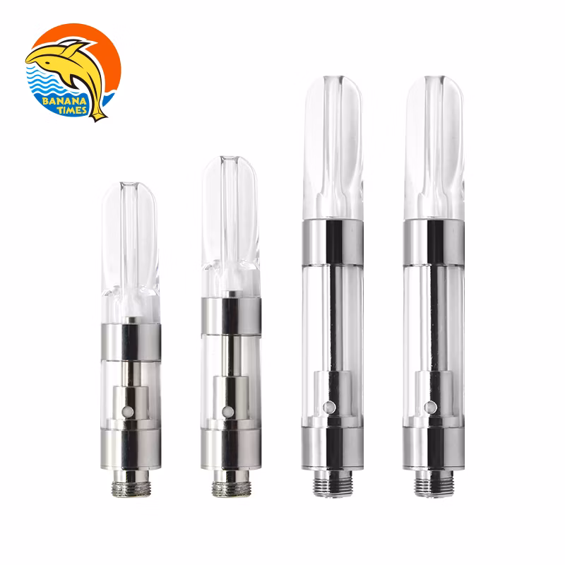 Bananatimes Wholesale 0.5/1.0ml C10 510 Thread Thick Oil Airflow Ceramic Coil Atomizer Vape Cartridge