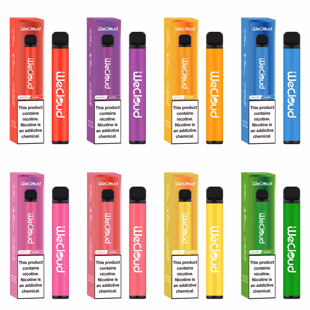 Europe Newest Factory Price 600 Puffs 2ml Juicy Great Disposable Vape Electronic Cigarette Disposable Vape Pen