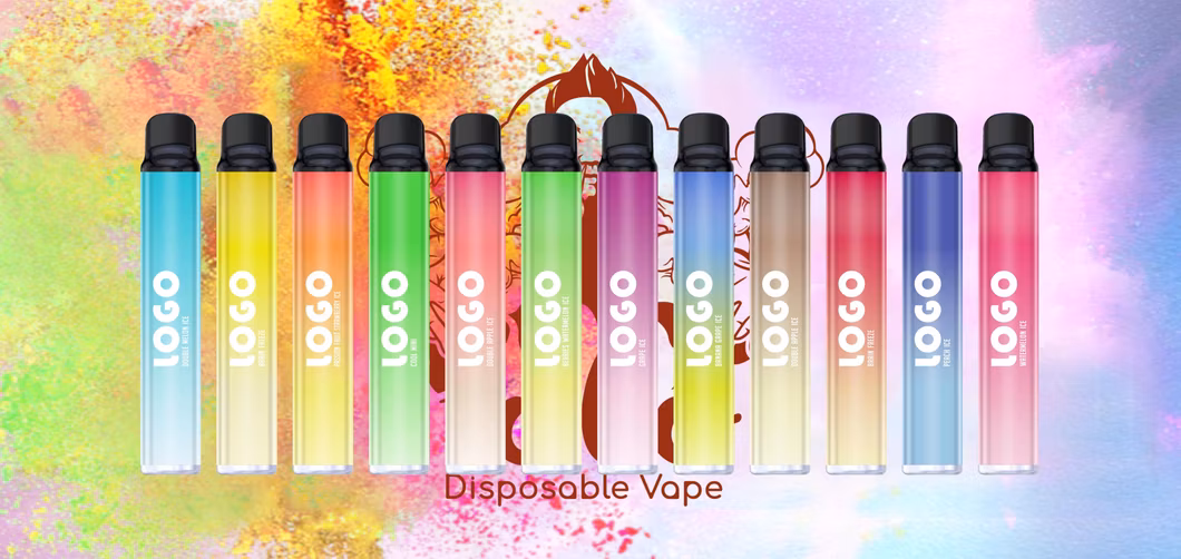Custom 10000 Puffs Vape Pod Oil Cup Separate Nicotine Salt Disposable Vape Pen Packaging