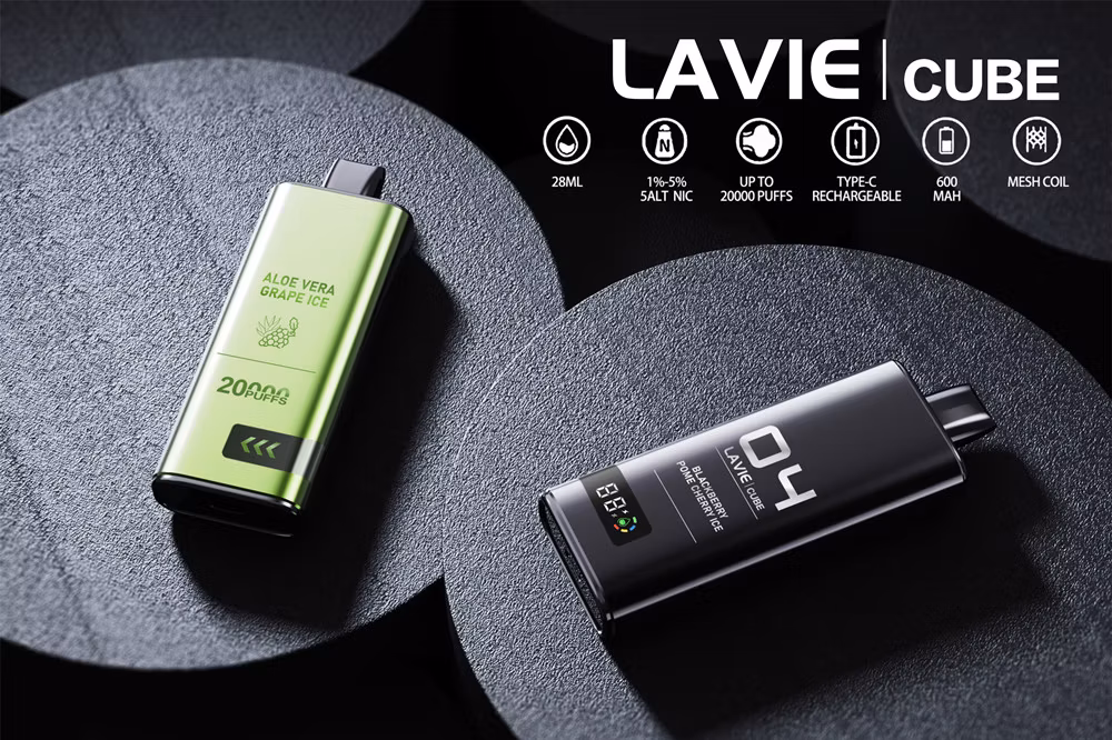 Eectronic Cigarette China Wholesale Vape Lavie Cube 20K Puffs Disposable Factory