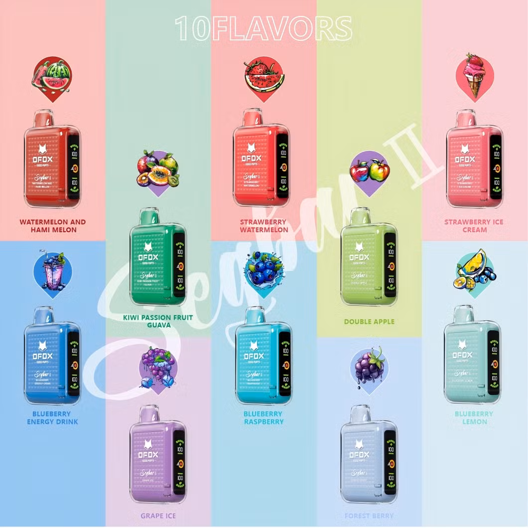 Wholesale OEM Brand Disposable Electronic Cigarettes Vape Pen Vaporizer 10000 10K Puffs