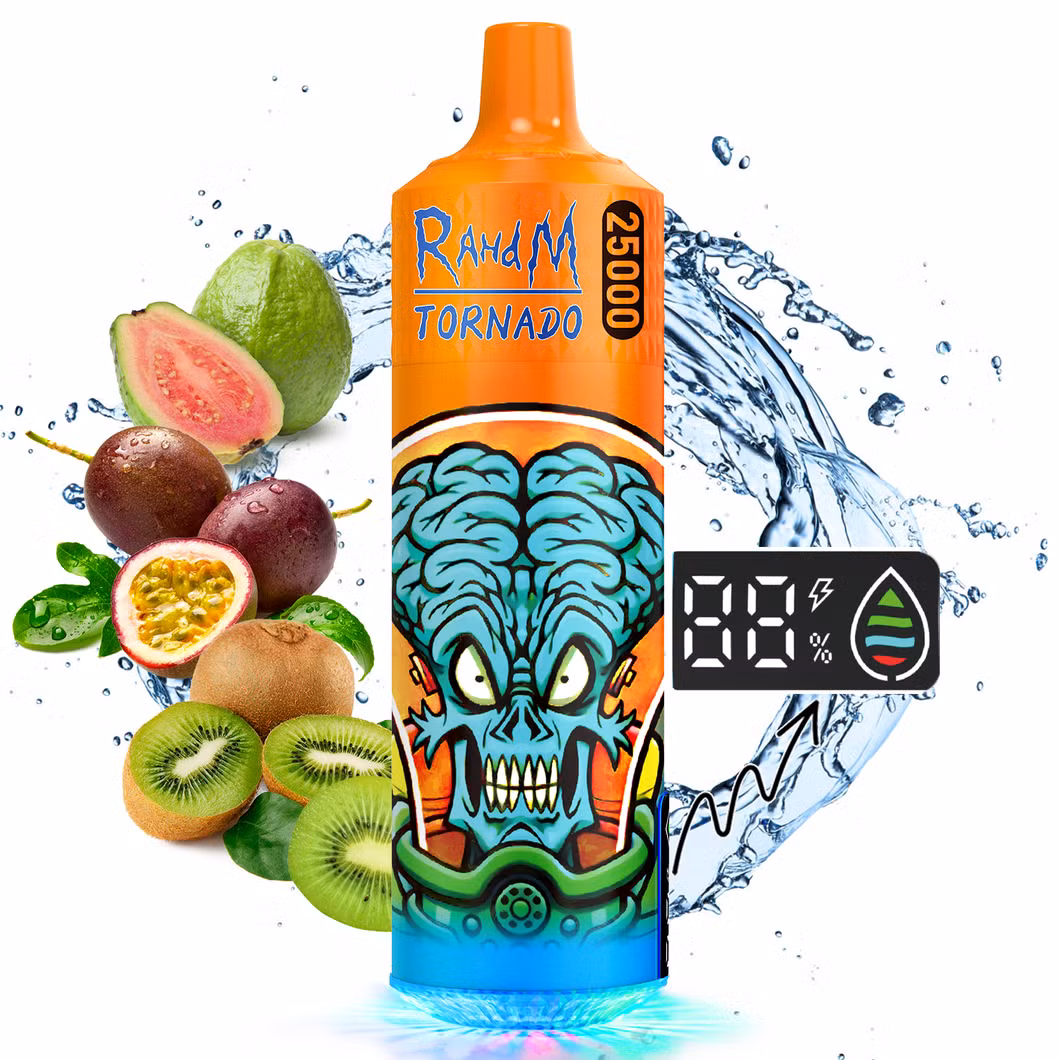 0% 2% 3% 5% Popular Randm Ecigarette Rahdm Tornado 25000 Puffs 600mAh Juicy Disposable Vape