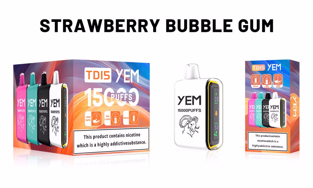Yem Online Shopping 18ml E-Juicy 15000 Puffs 650mAh Rechargeable Wholesale I Disposable E Vape Vaper Vapes