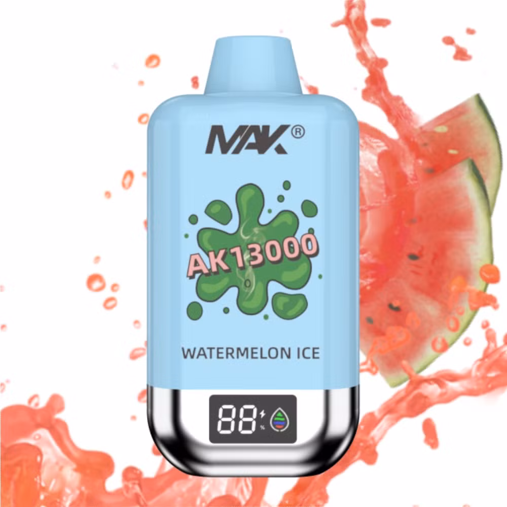 Best Factory Price Wholesale Rechargeable Disposable E Cigarette Vapor Vaporizer Mak Ak13000 22ml Cheap OEM ODM Custom Crystal Pod Bar I Vape Pen