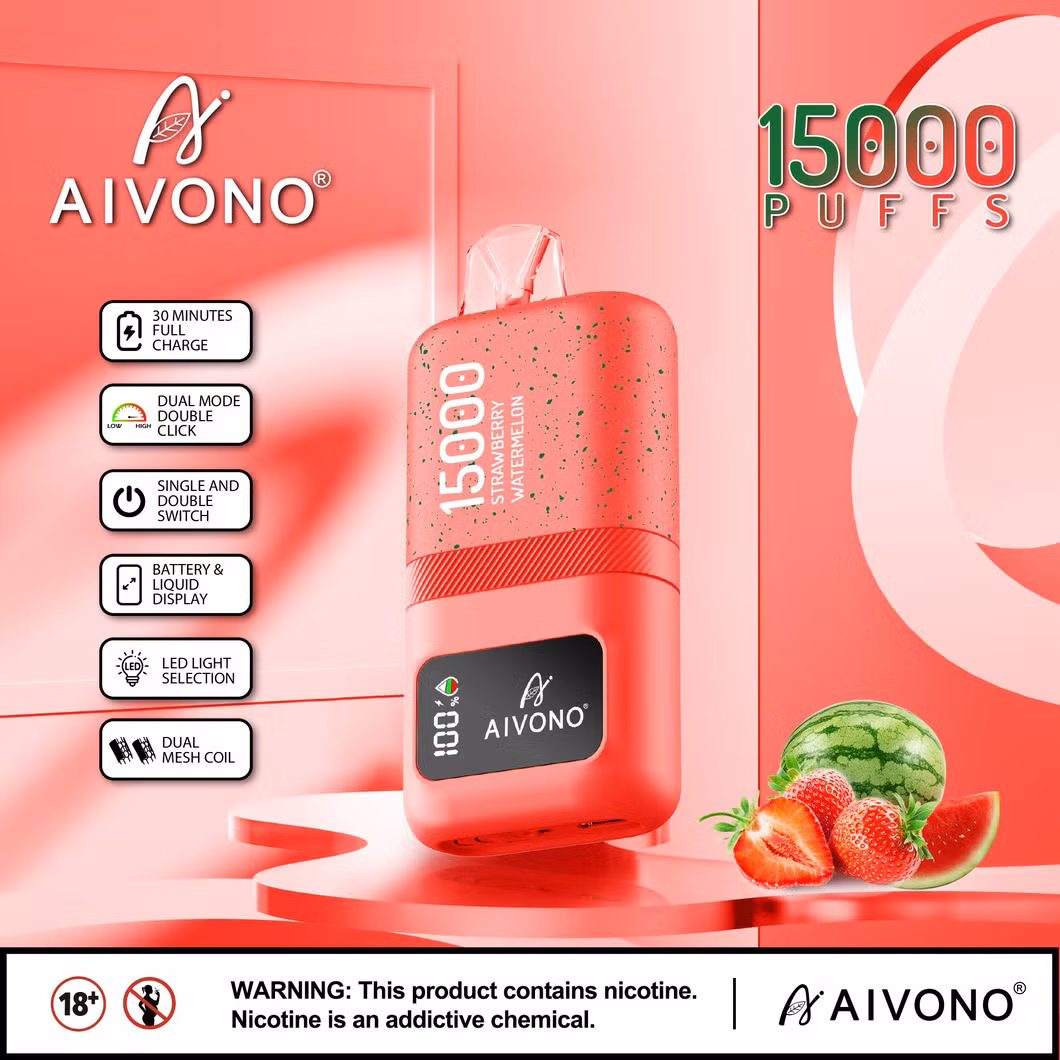 2024 New Private Model Aim Magic 15000 Puffs Bar OEM ODM Newest Disposable 15K Puffs Vapes with Dual Mesh Vape