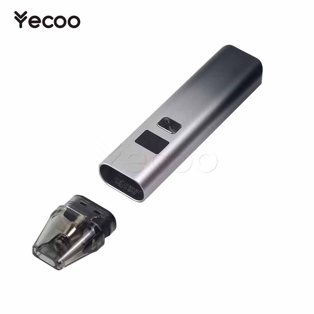 Yecoo Electronic Smoking Cigarette Suppliers Open Refilled Vape Pod System China H8 E-Cigarette Refillable Pod
