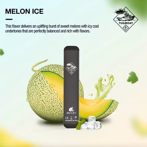 Wholesale Vape Juicy Electronic Cigarette Tugboat V2 400 Puff Bar Disposable Vape