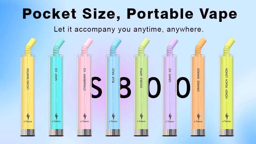 Etaboo Hot Milk Tea Cup Disposable Vape Pen OEM/ODM 800 Puff Bar E Cigarette