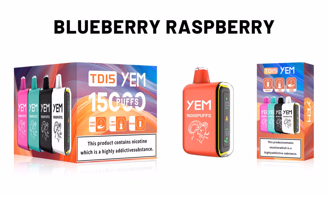 Yem Online Shopping 18ml E-Juicy 15000 Puffs 650mAh Rechargeable Wholesale I Disposable E Vape Vaper Vapes