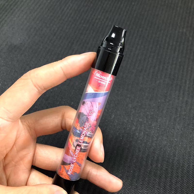 800 Puffs Monster Shine Disposable Vape Pen with LED Light Vape