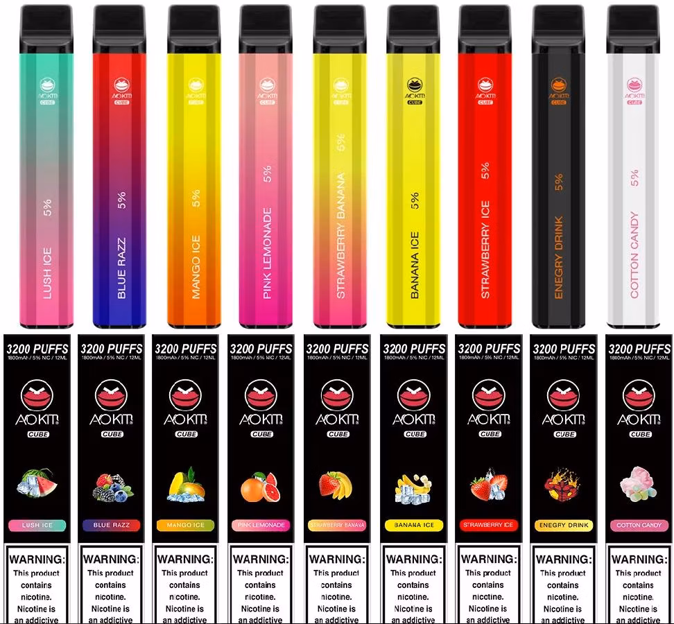 2021 Hot Selling Wholesale Vapes 3200puffs Disposal E-Cigarettes Vape Pen