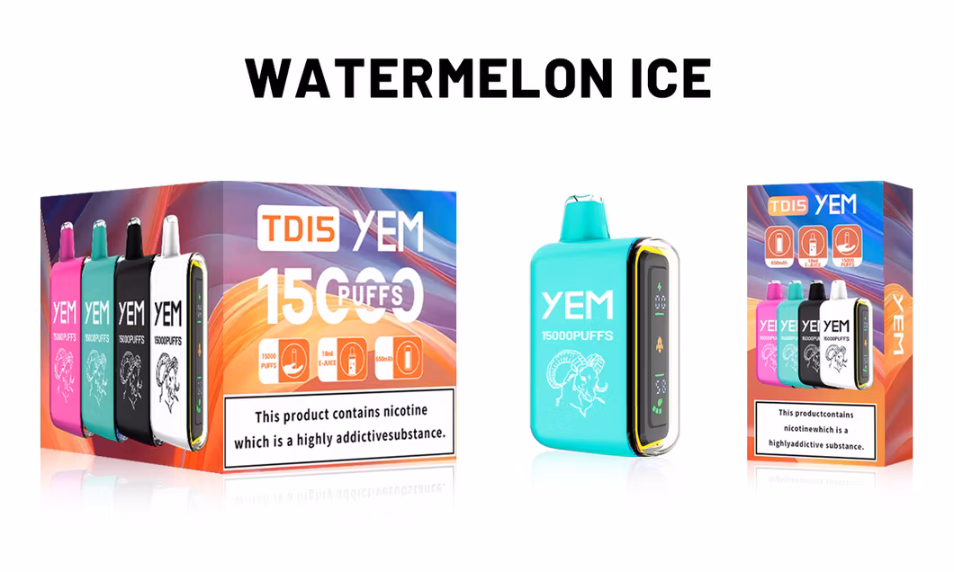 Yem Online Shopping 18ml E-Juicy 15000 Puffs 650mAh Rechargeable Wholesale I Disposable E Vape Vaper Vapes