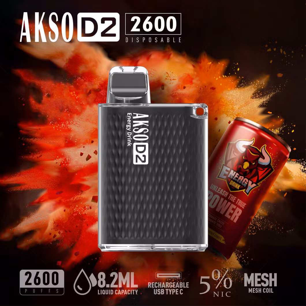China Suppliers 2022 New Mesh Coil 8.2ml 2600 Puff Disposable Vape Pod with Rechargeable Battery