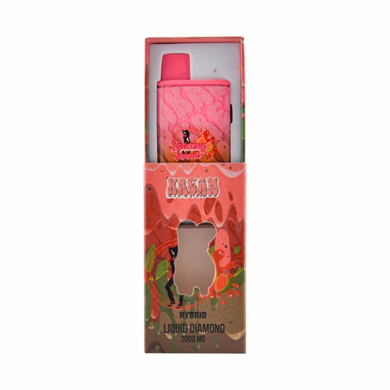 Cheap Kream 2ml 10flavors Rechargeable Battery Vape Starter Kits Empty Refillable Device Pod Disposable Vape Pen for Sale