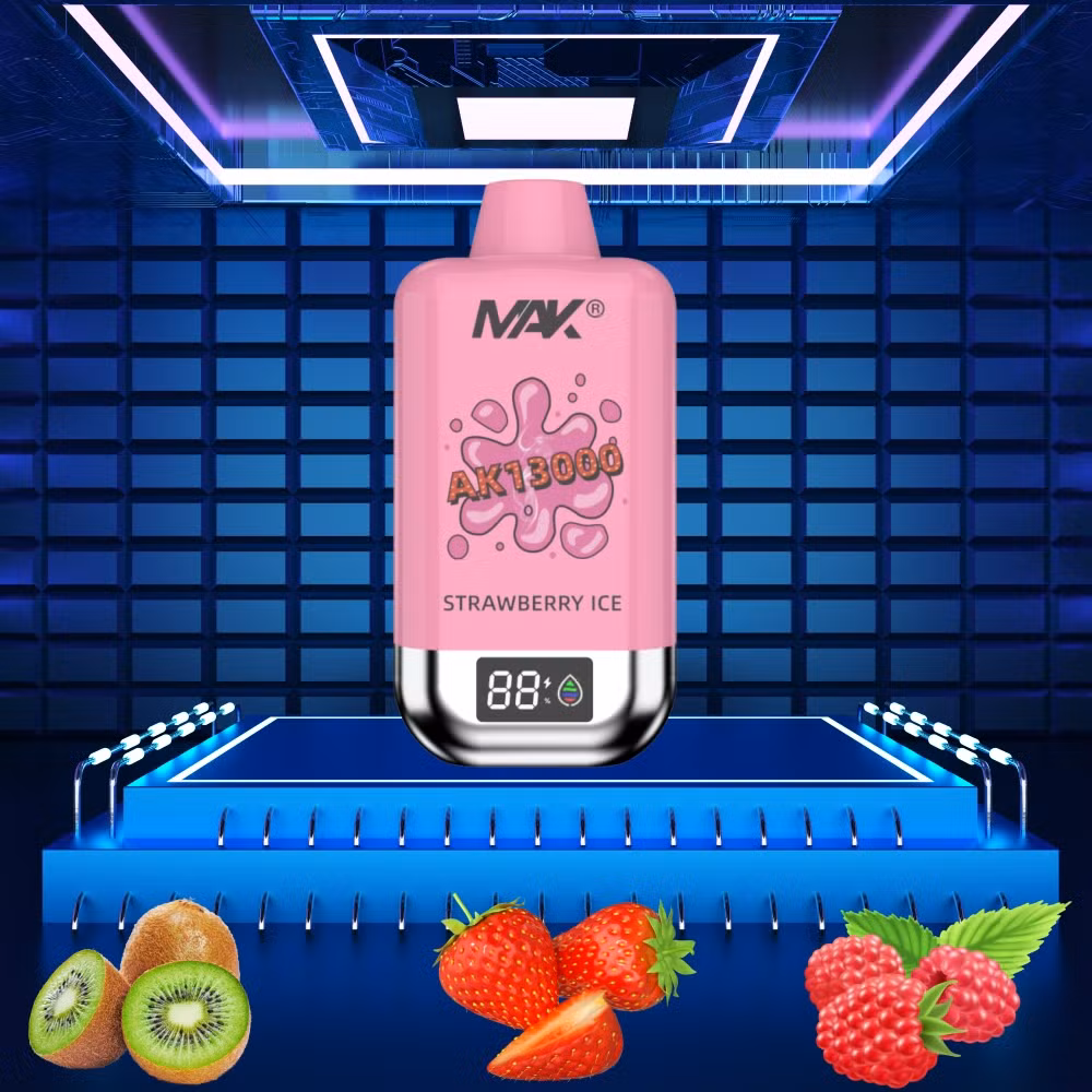 Best Factory Price Wholesale Rechargeable Disposable E Cigarette Vapor Vaporizer Mak Ak13000 22ml Cheap OEM ODM Custom Crystal Pod Bar I Vape Pen