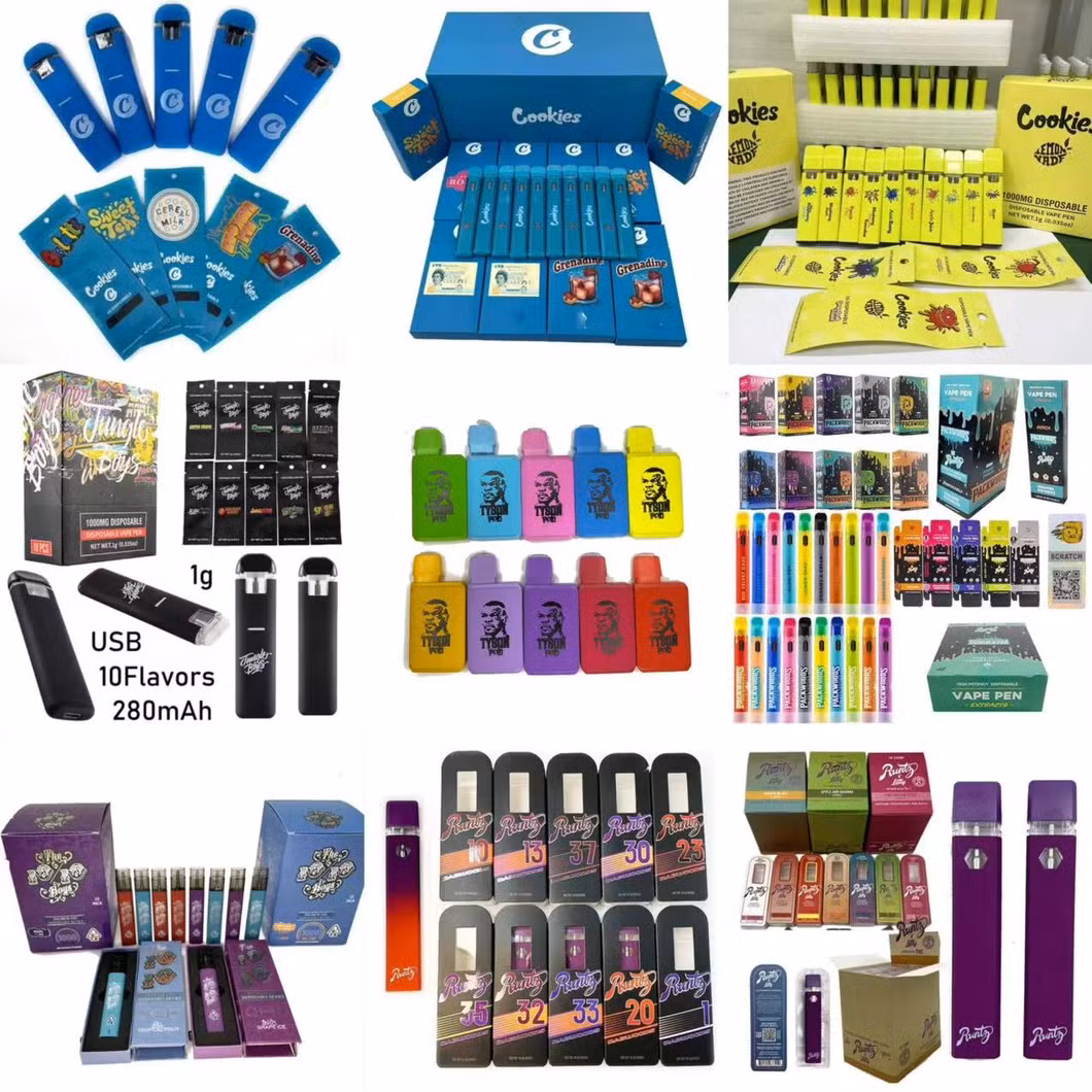 Muha Meds 1.0ml 2.0ml Vape E Cigarette 2000mg Empty Vape Cartridge OEM 1g 2g 2gram Rechargeable Disposable Vape Pen