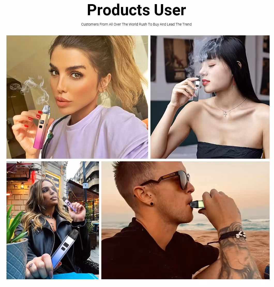 Yecoo Electronic Smoking Cigarette Suppliers Open Refilled Vape Pod System China H8 E-Cigarette Refillable Pod