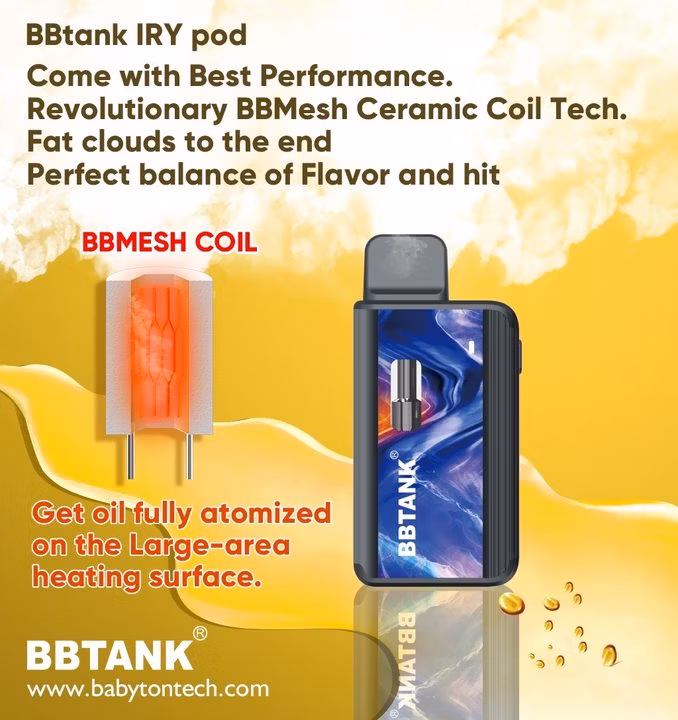 3G Disposable Vape Pod Bbtank Rechargeable Live Resin Vaporizer Pen Custom Brand Empty Vape