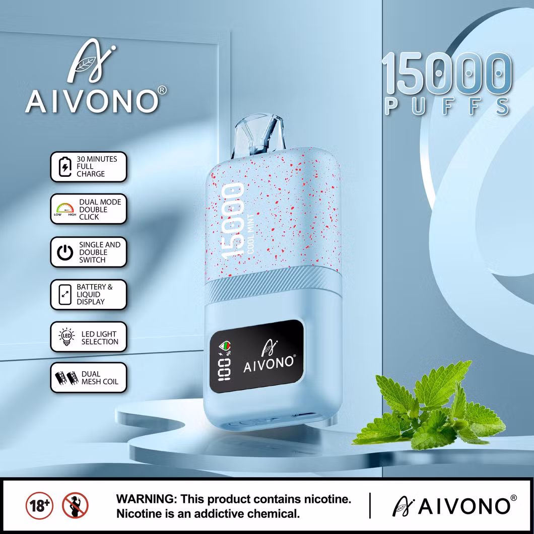 2024 New Private Model Aim Magic 15000 Puffs Bar OEM ODM Newest Disposable 15K Puffs Vapes with Dual Mesh Vape