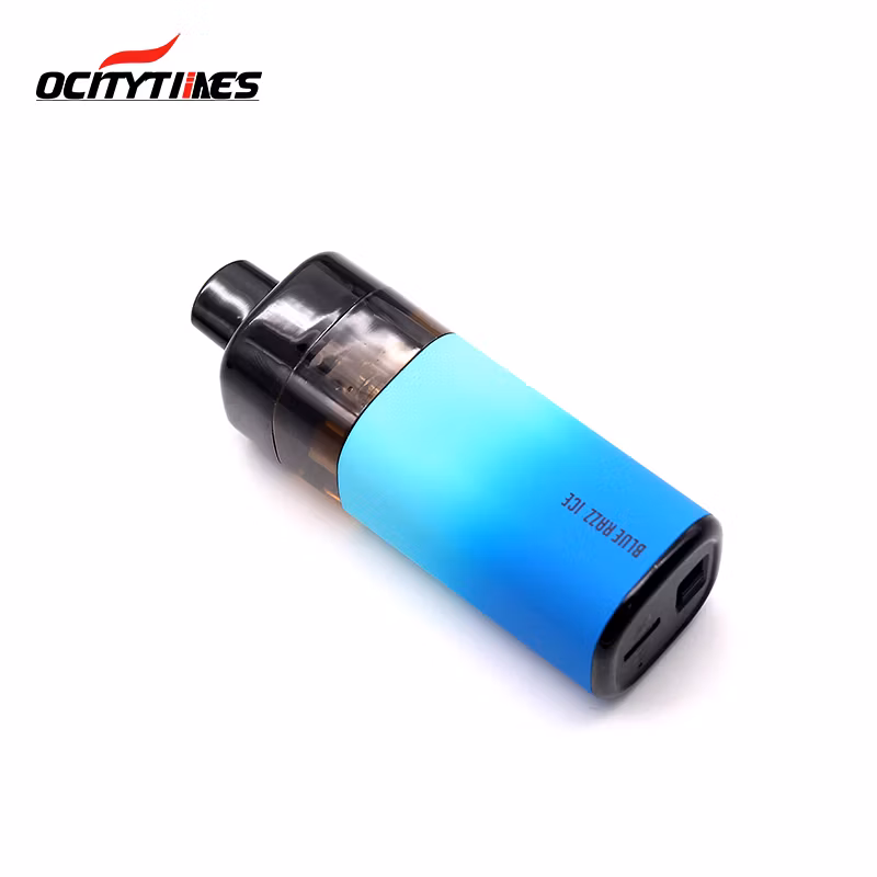Custom 10000 Puffs Vape Pod Oil Cup Separate Nicotine Salt Disposable Vape Pen Packaging