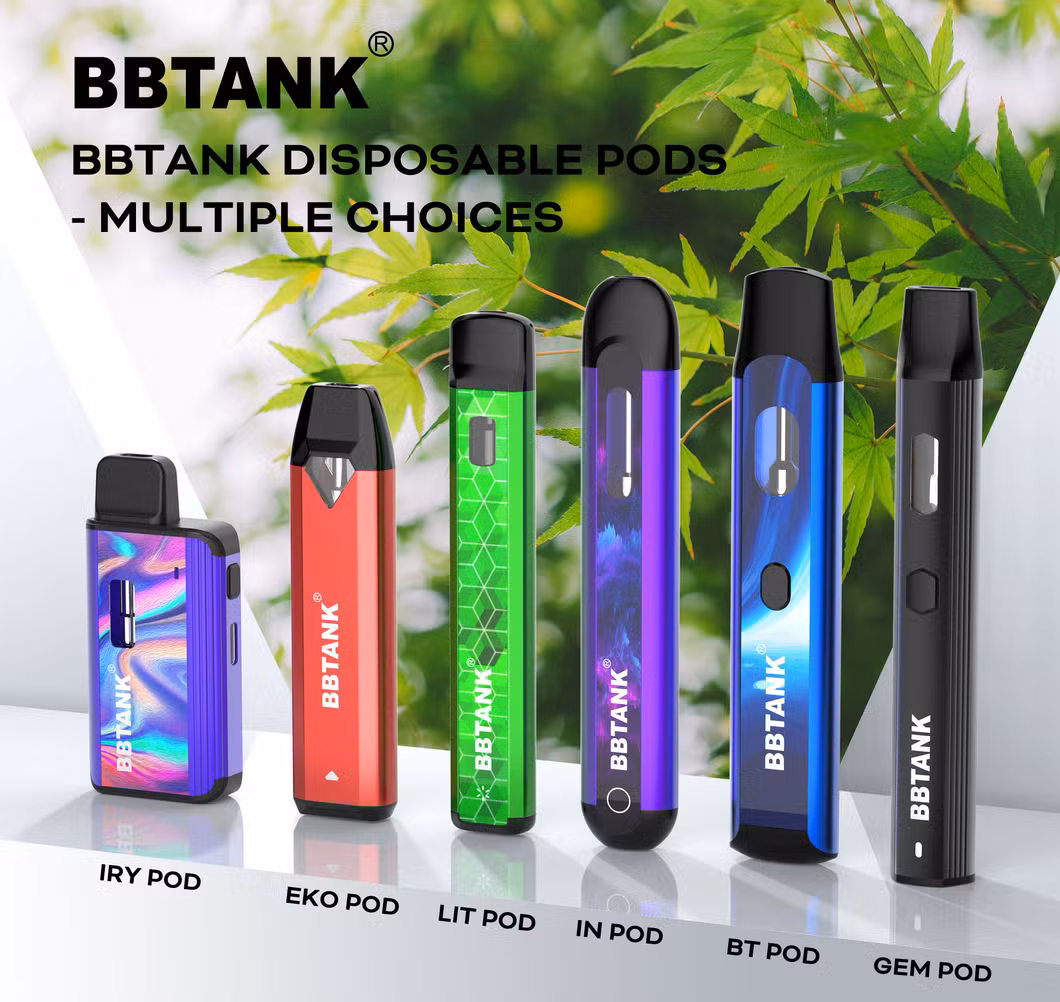 3G Disposable Vape Pod Bbtank Rechargeable Live Resin Vaporizer Pen Custom Brand Empty Vape
