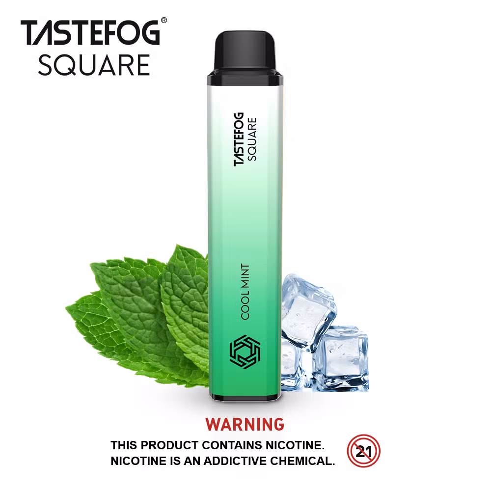 100% Original 3500 Puffs Vape Tastefog Square with Juicy Berries Gummy Bear Blueberry Flavors