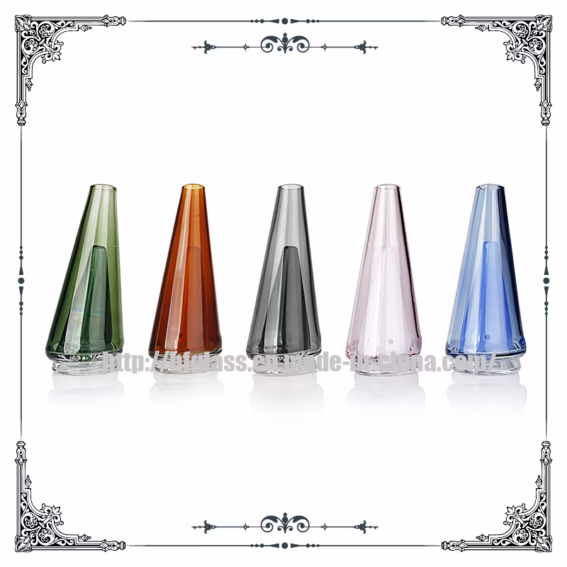 Wholesale Hot Selling Puffco Portable Vaporizer Glass Hand Pipe Mixed Colors Tobacco Smoking Water Pipe