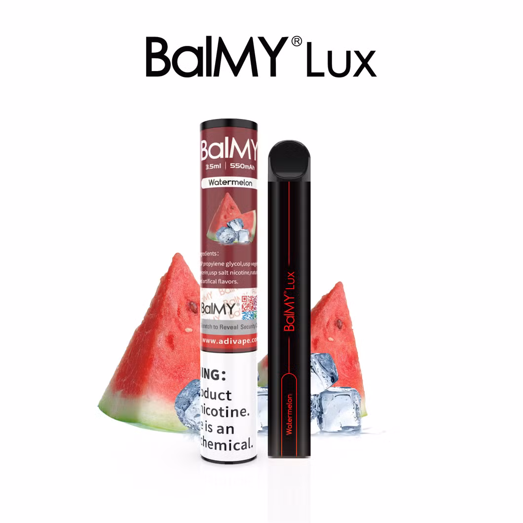 Fruity E-CIGS Manufacturer 2021 Best Selling Balmy Lux 1.6 Ohm Pods Vape Disposable Cartridge