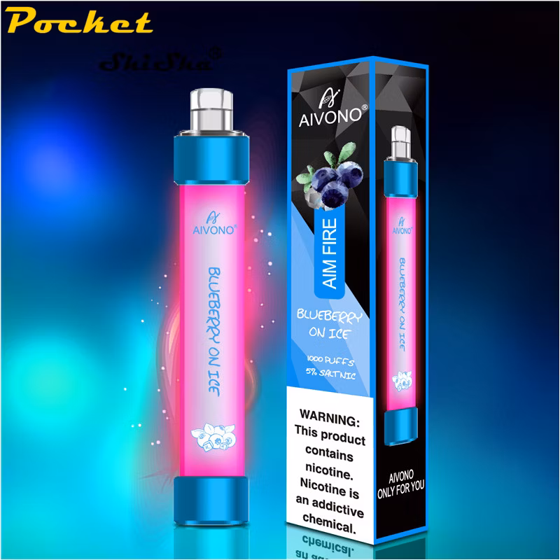 in Stock Rechargeable 4ml of E-Liquid Disposable Vape Pen Aim Fire with 1000 Puffs