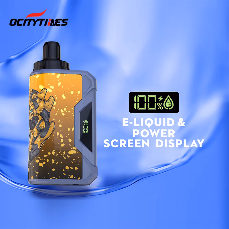 Custom 10000 Puffs Vape Pod Oil Cup Separate Nicotine Salt Disposable Vape Pen Packaging