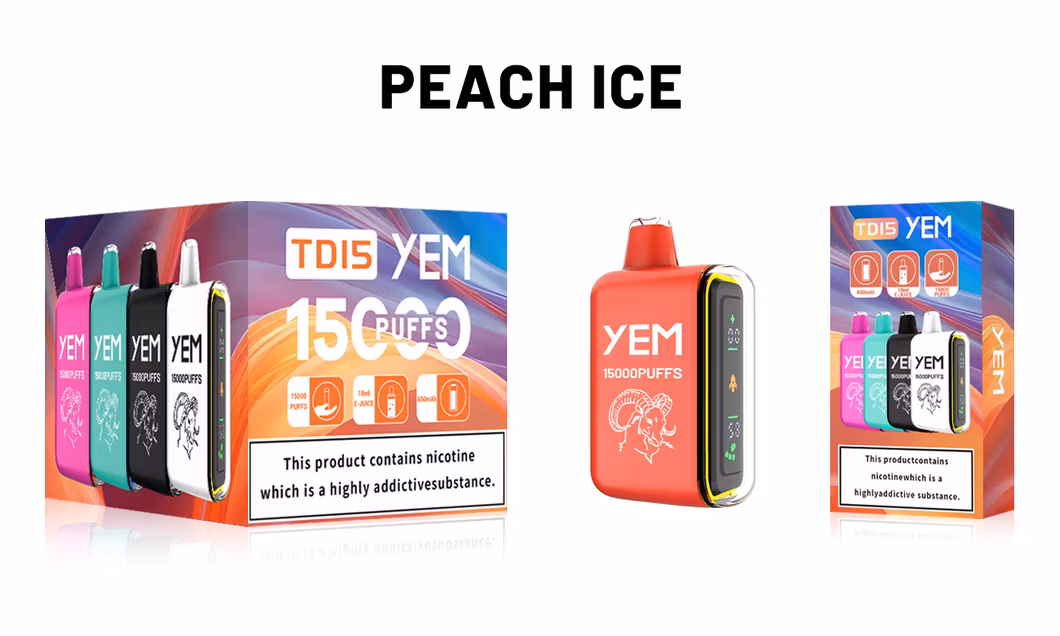 Yem Online Shopping 18ml E-Juicy 15000 Puffs 650mAh Rechargeable Wholesale I Disposable E Vape Vaper Vapes