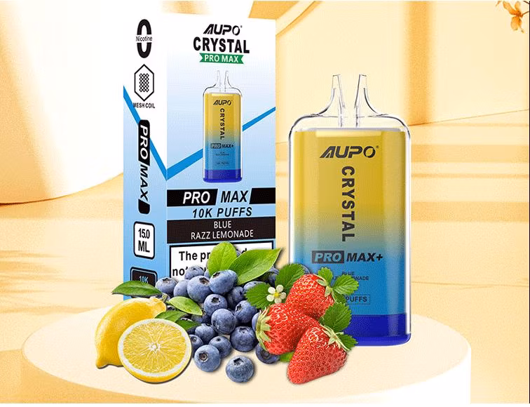 EU Warehouse Ship Aupo Crystal PRO Max+ 10000 Puffs Anix Uranus Brand Magnetic Mouthpiece 2200mAh Battery Herb Disposable Vaporizer Vape Pen
