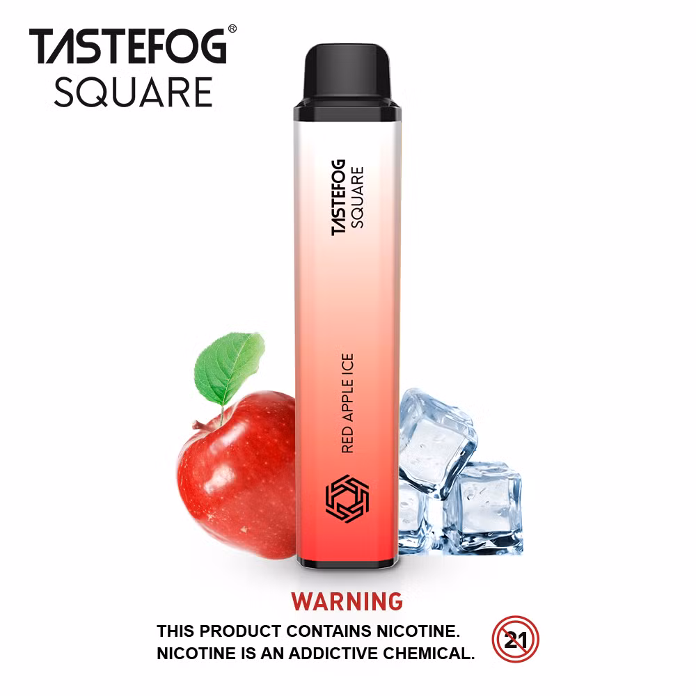 100% Original 3500 Puffs Vape Tastefog Square with Juicy Berries Gummy Bear Blueberry Flavors