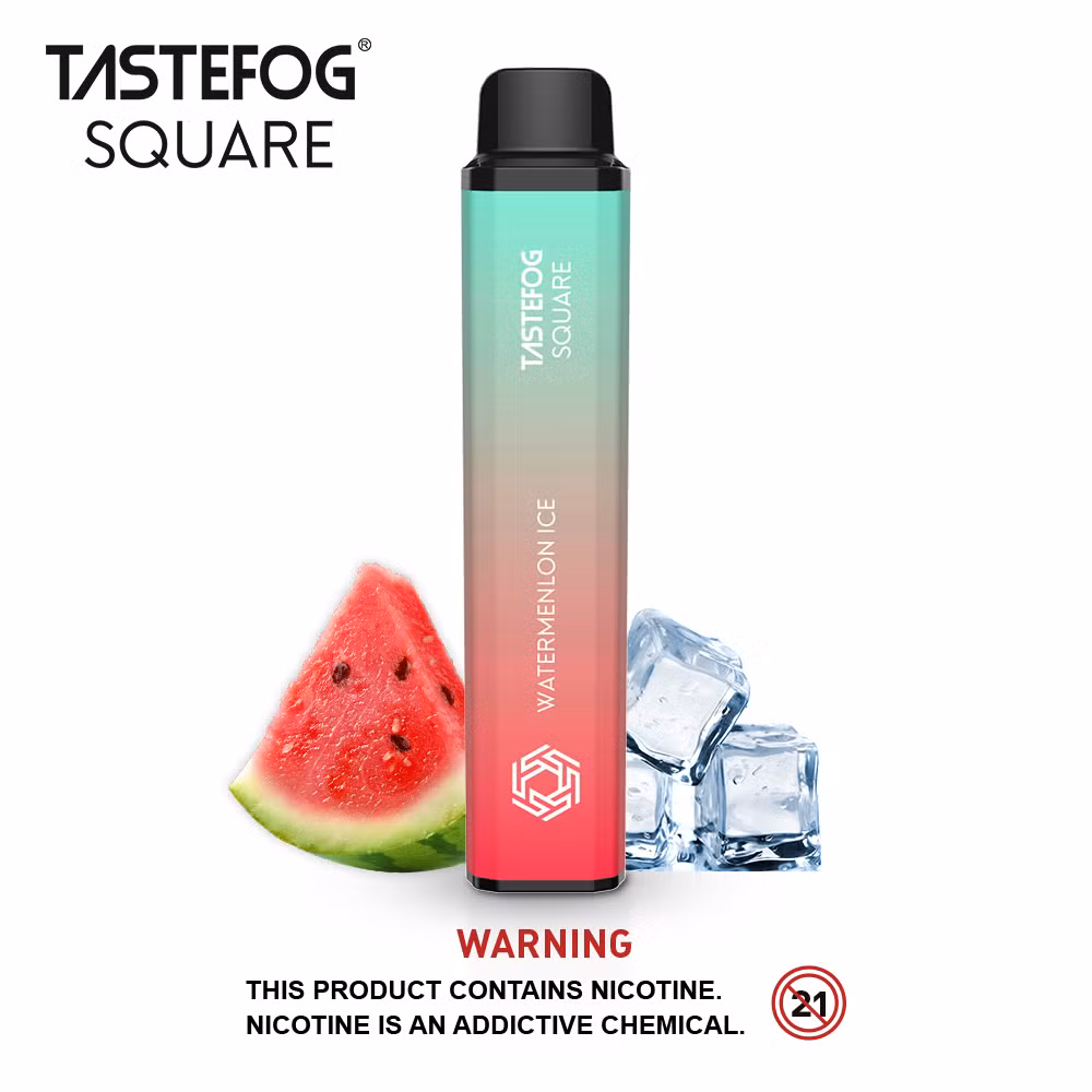 100% Original 3500 Puffs Vape Tastefog Square with Juicy Berries Gummy Bear Blueberry Flavors