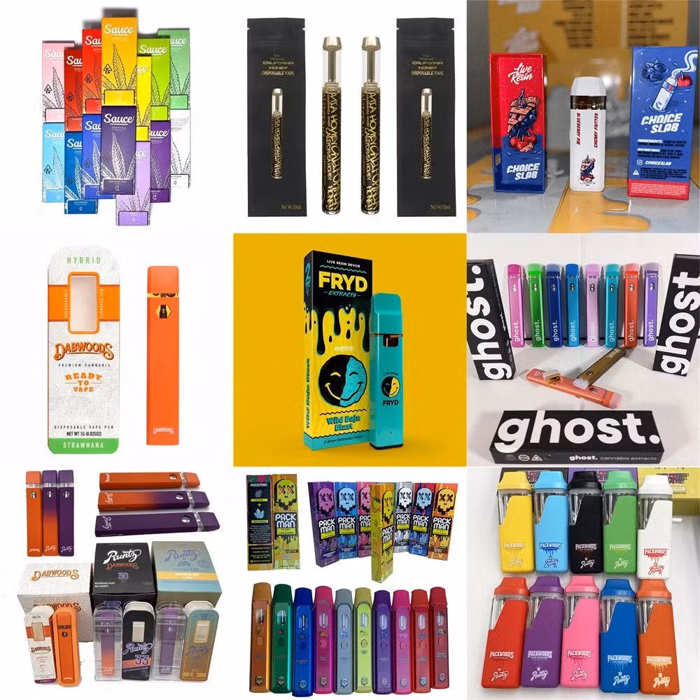 USA Supplier 380mAh 2 Gram Empty Pod Goo&prime;d Extractss Vape Pen 2000mg Thick Oil Atomizer 2g Disposable Smoking Pod