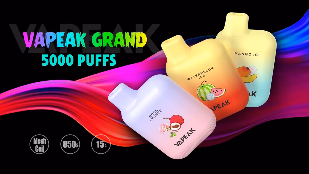 Square Box Shape Private label Nicotine-Free Disposable Vape