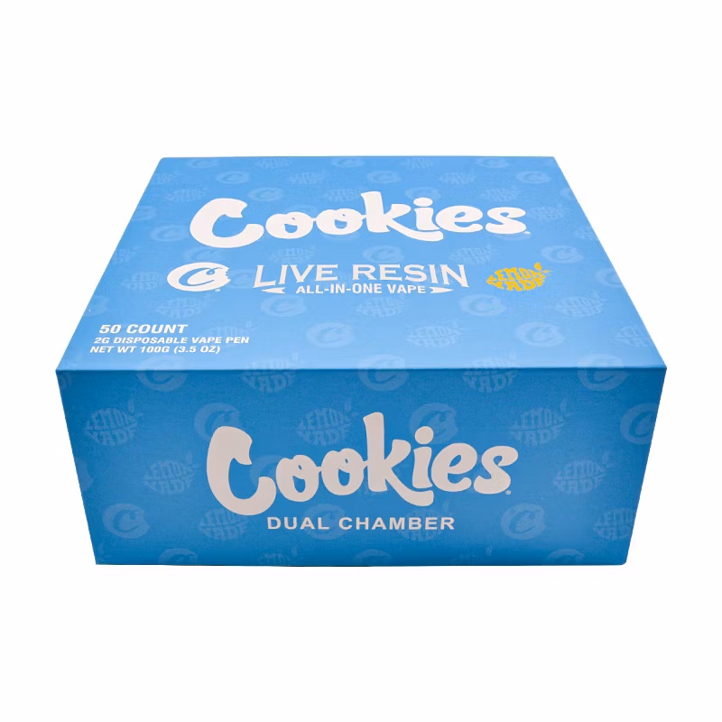 Cookie 1+1ml 2gram Two Chamber Disposable Empty Vape Pens USA Stock 500PCS/Case