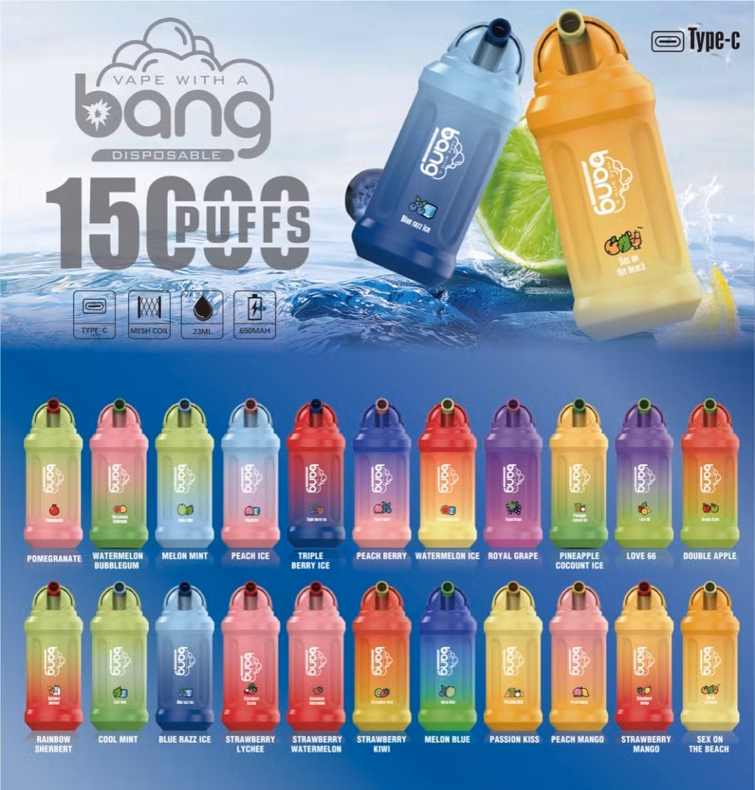 Ecig Juicy Disposable Vape Flavorful Puffs Vaporizer Electronic Cigarette 15000 Vape